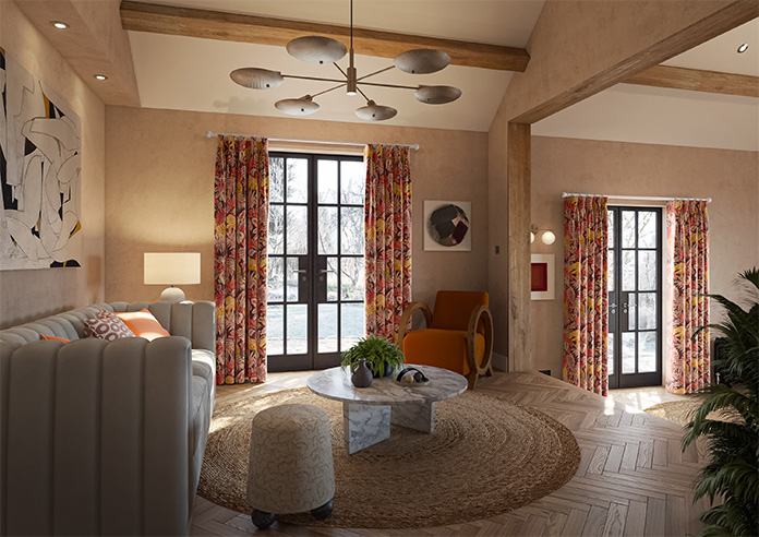 Leopard, Sunstone - Made to Measure Curtain - Image 8